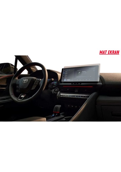 Toyota Yeni C-hr 2023-2024 Navigasyon Ve Multimedya Uyumlu Mat Ekran Koruyucu
