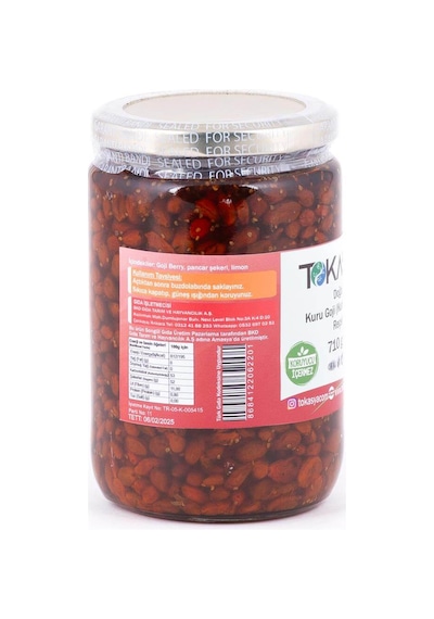 Tokasya Kuru Goji Kurt Üzümü Reçeli 710 G