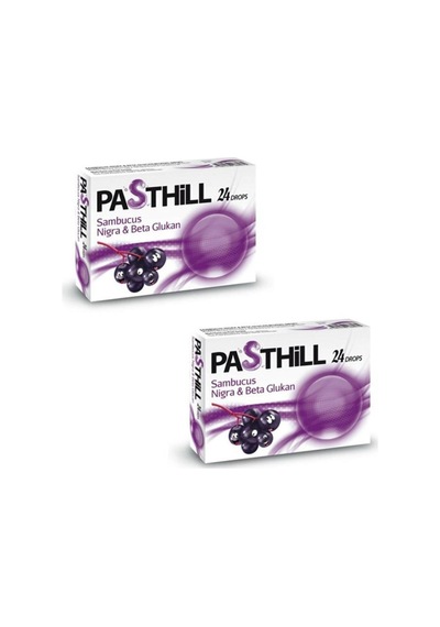 Ledapharma Pasthill Sambucus Nigra & Beta Glukan 24 Drops 2 Kutu