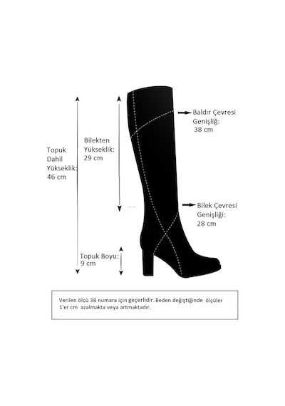 Fox Shoes Siyah Kadın Çizme C674250302