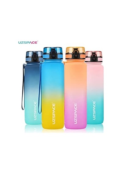 Boy 28 Cm 1000 Ml 1 Litre Tritan Su Matarası 14 Renk Softtouch Genel