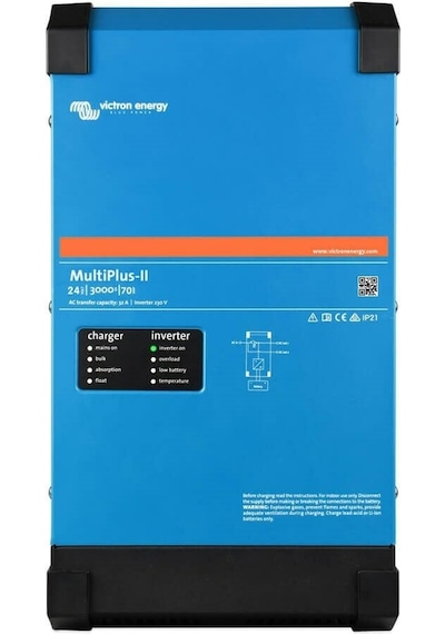 Victron Inverter/charger 3000va, Pmp122305010,