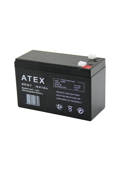 Akü Kalın Kuru Akü 12v7ah Amper