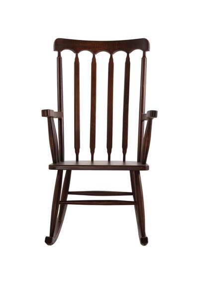 Dakota Rocker Amerikan Retro Ahşap Sallanır Sandalye Ceviz