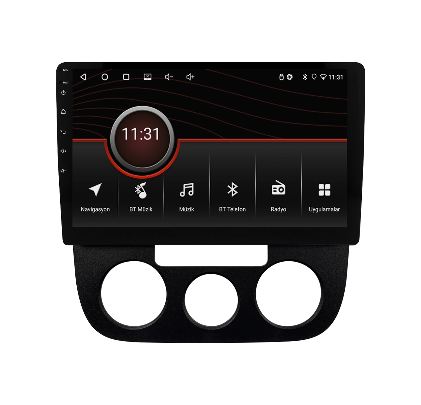 Volkswagen Jetta Android Multimedya Sistemi 2006-2010 Crv-4886xr 10"