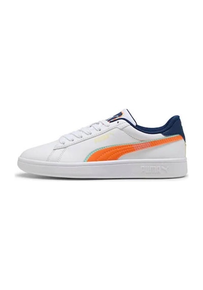 Puma Smash 3.0 Playdate Jr Beyaz Erkek Çocuk Sneaker 402826-01 Beyaz
