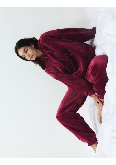 Marks & Spencer Jogger Pijama Altı T37001807P Bordo