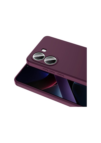 Xiaomi Poco X7 Pro Kılıf Yumuşak Silikon Kamera Korumalı Lansman Pazarplus Lacivert
