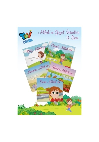 Allahın Güzel Isimleri 3 Seri 5 Kitap Takım