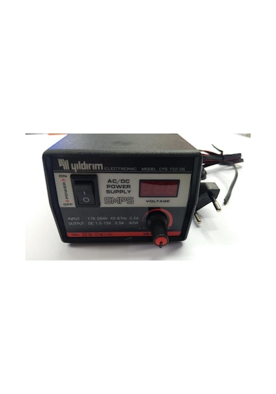 Dc Adaptör - Laboratuvar Tipi Güç Kaynağı - Yıldırım - Cy-152-Ds