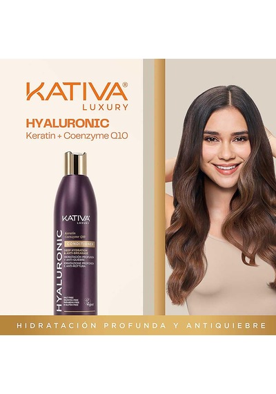 Kativa Hyaluronic Conditioner 355 Ml - Derin Nem Sağlayan Kırılma Önleyici Şaç Kremi