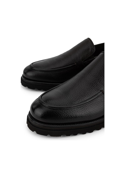 Tamer Tanca Erkek Hakiki Deri Kahverengi Loafer Ayakkabı 537 3041 Erk Ayk Sk26-27 Kahve