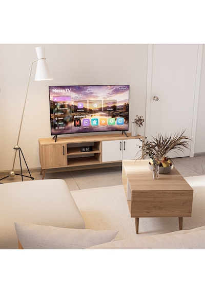 Set 1584-2074 Exxen Tv Ünitesi + Exxen Orta Sehpa - Sepet-beyaz Rengi Set 1584-2074 Exxen Tv Ünitesi + Exxen Orta Sehpa - Sepet-beyaz Rengi