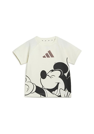 Adidas I Dısney Mıckey Mouse T Set Bebek Günlük Eşofman Takımı Kg6112 Beyaz