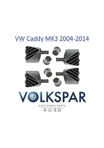 Vw Caddy Bagaj Pandizot Klips Takim 2004-2014 2K0863533 2K0863534 331185596