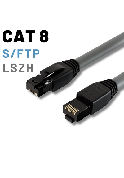 Irenıs Cat8 Kablo S/ftp Lszh Ethernet Network Lan Ağ Kablosu, 10m