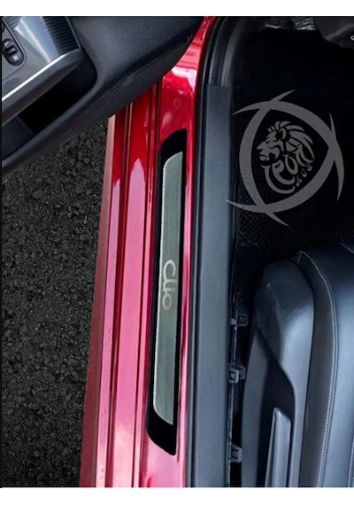 Renault Clio 3 2005-2012 Modeller Krom Kapı Eşiği 4 Parça Paslanmaz Çelik Abs Çerçeve
