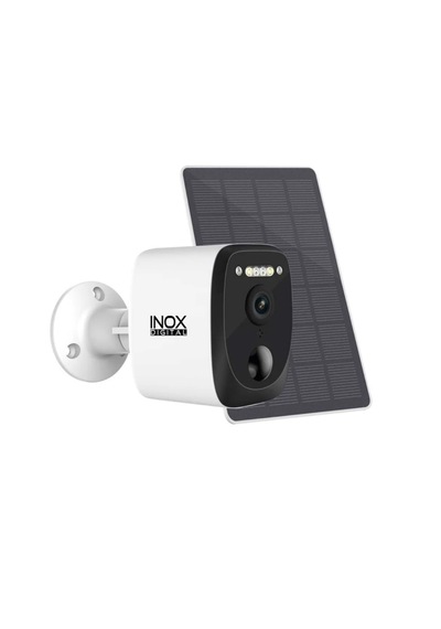 Inox-219 4g Bataryalı Ve Solar Panelli Sabit Güvenlik Kamerası - Dış Mekan Sım Kartlı Akıllı Kamera Ubox Uyumlu