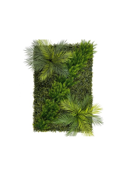 Dikey Bahçe Duvar Paneli 120x80cm Model20 Yeşil