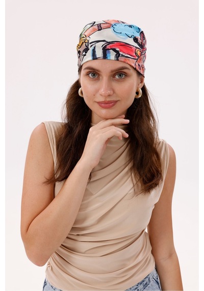 Tarzını Seç 3'lü Fular Set - Karma, Picasso, Stilist Desenli Fular Koleksiyonu Çok Renkli