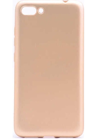 Asus Zenfone 4 Max Zc554kl Kılıf Zore Premier Silikon Kapak Gold
