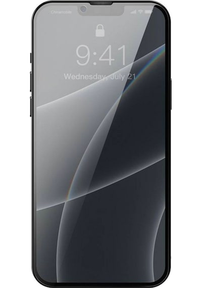 Baseus Apple Uyumlu   iPhone 13 Mini Privacy Hayalet Cam Ekran Koruyucu 2 Adet Siyah (522574920)