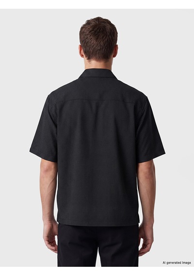 Lcw Vision Antrasit Regular Fit Kareli Erkek Gömlek