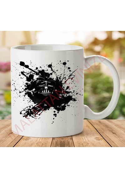 Darth Vader Mürekkep Baskılı Seramik Kupa Bardak