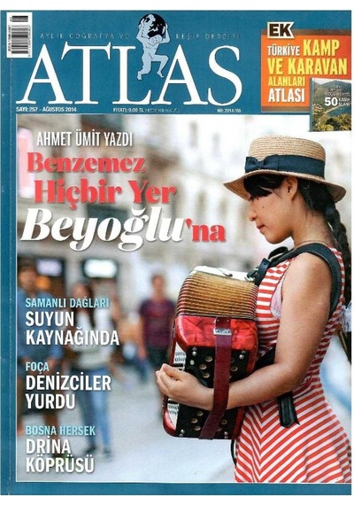 Atlas - Benzemez Hiçbir Yer Beyoğlu'na - Retro Eski Basım Koleksiyon Ağustos 2014 - Sayı:257 Not Ekleri Yoktur