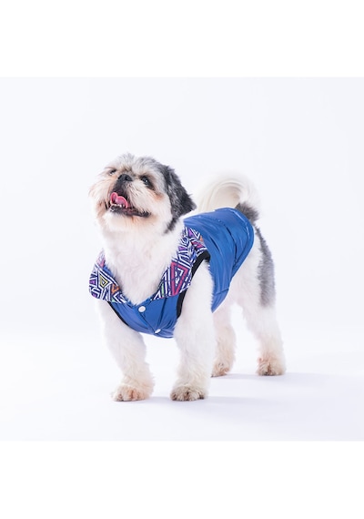 Pawstar Lacivert Diametro Puf Yelek Köpek Yeleği Köpek Yağmurluk