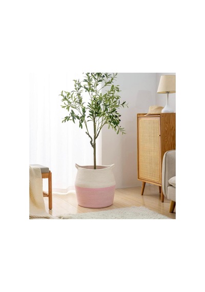 Hasır, Jüt Sepet, Banyo Sepeti, Havlu Sepeti, Kirli Sepeti, Oyuncak Sepeti, Düzenleyici, 40x35 Krem Pembe Krem Pembe Hasır, Jüt Sepet, Banyo Sepeti, Havlu Sepeti, Kirli Sepeti, Oyuncak Sepeti, Düzenleyici, 40x35 Krem Pembe Krem Pembe