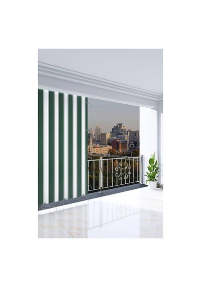 Tr 1.sınıf Enxboy 200 Cm Yükseklik Balkon Perdesi Exraforlu Bağcıklı Branda Kumaşı, 400 X 200 Genel