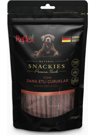 Reflex Snackies Füme Dana Etli Çubuklar 170 G