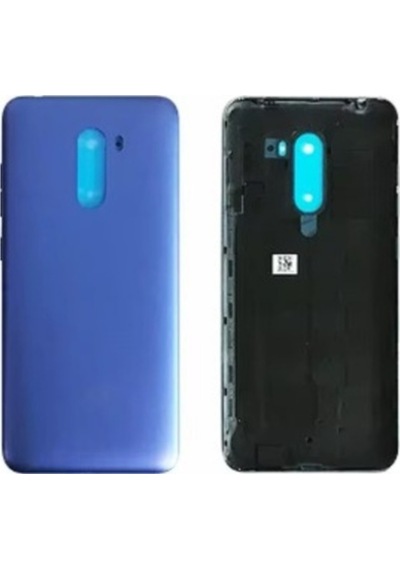Xiaomi Poco Pocophone F1 Uyumlu Full Kasa Arka Pil Kapağı Mavi Çok Renkli