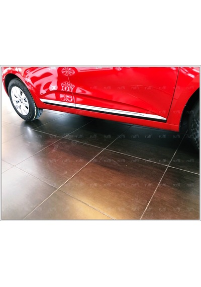 Renault Clio 5 Hb Krom Yan Kapı Çıtası 4 Prç P.Çelik 2019 Üzeri