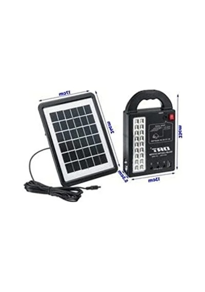 Dat At-999 Güneş Enerjili Solar Aydınlatma Cihazı Açık Lacivert
