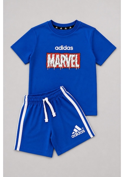 Eray Alp Kids Erkek Çocuk Mavi Tişört Şort Takımı Yazlık Günlük Model
