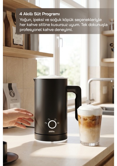 Sinbo STO-6736 500 W Barista Tipi Süt Köpürtücü