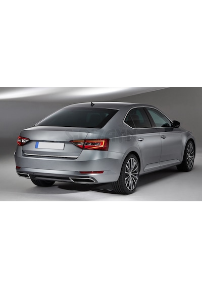 S-Dizayn Skoda Superb Krom Egzoz Çıkışı 2 Parça 2015-2019
