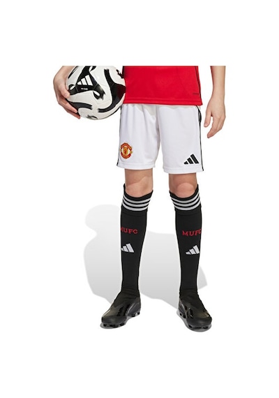 Adidas Çocuk Manchester United 25/26 İç Saha Şortu Çocuk Futbol Şortu Jp3017 Beyaz Beyaz