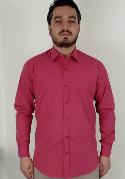 Tousus Slim Fit Kiremit Filafil Erkek Gömlek Slm-5060-tss
