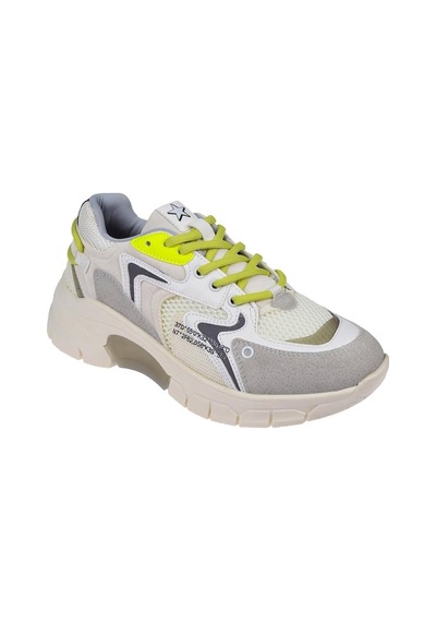 Pullman Kadın Spor Ayakkabı Sneaker Sms-51166 Gri Yeşil-gri Yeşil Gri - Yeşil