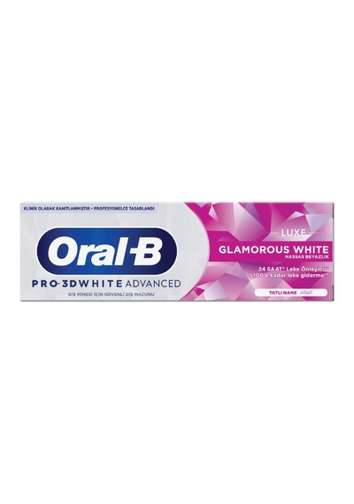 5 Adet Oral-b Pro-3d White Advanced Diş Macunu 75 Ml