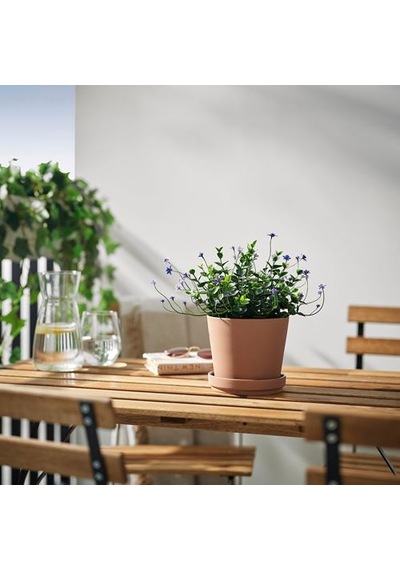 Ikea Fejka Yapay Bitki, Yeşil, 12 Cm, İç/dış Mekan Çiçekli Lila