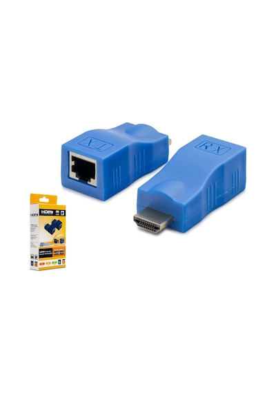 Hadron Hdx1274 Rj45 Cat6 Cat6E To Extender Hdmı 30Mt