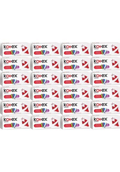 Kotex Tampon Süper 384 Lü Set 24pk 16
