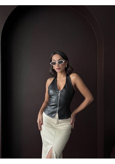 Verymoda Sunideri Fermuarlı Yelek Vmf2036 Siyah