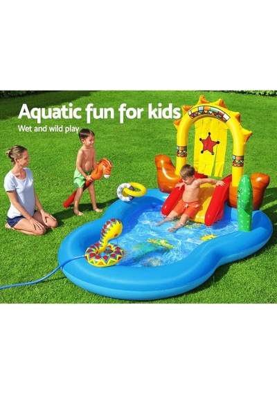 Bestway 8'8" X 6'2" X 55"/2.64m X 1.88m X 1.40m Wild West Play Ce Çok Renkli