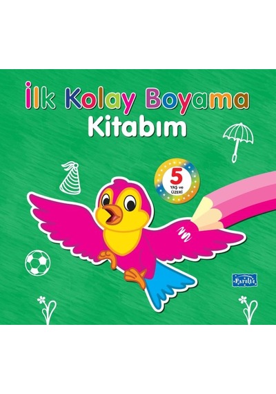 İlk Kolay Boyama Kitabım 5 Yaş Üzeri - Ybve-717994