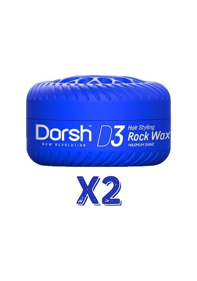 Dorsh Saç Şekillendirici Wax Rock Wax D3 150 Ml 2 Adet